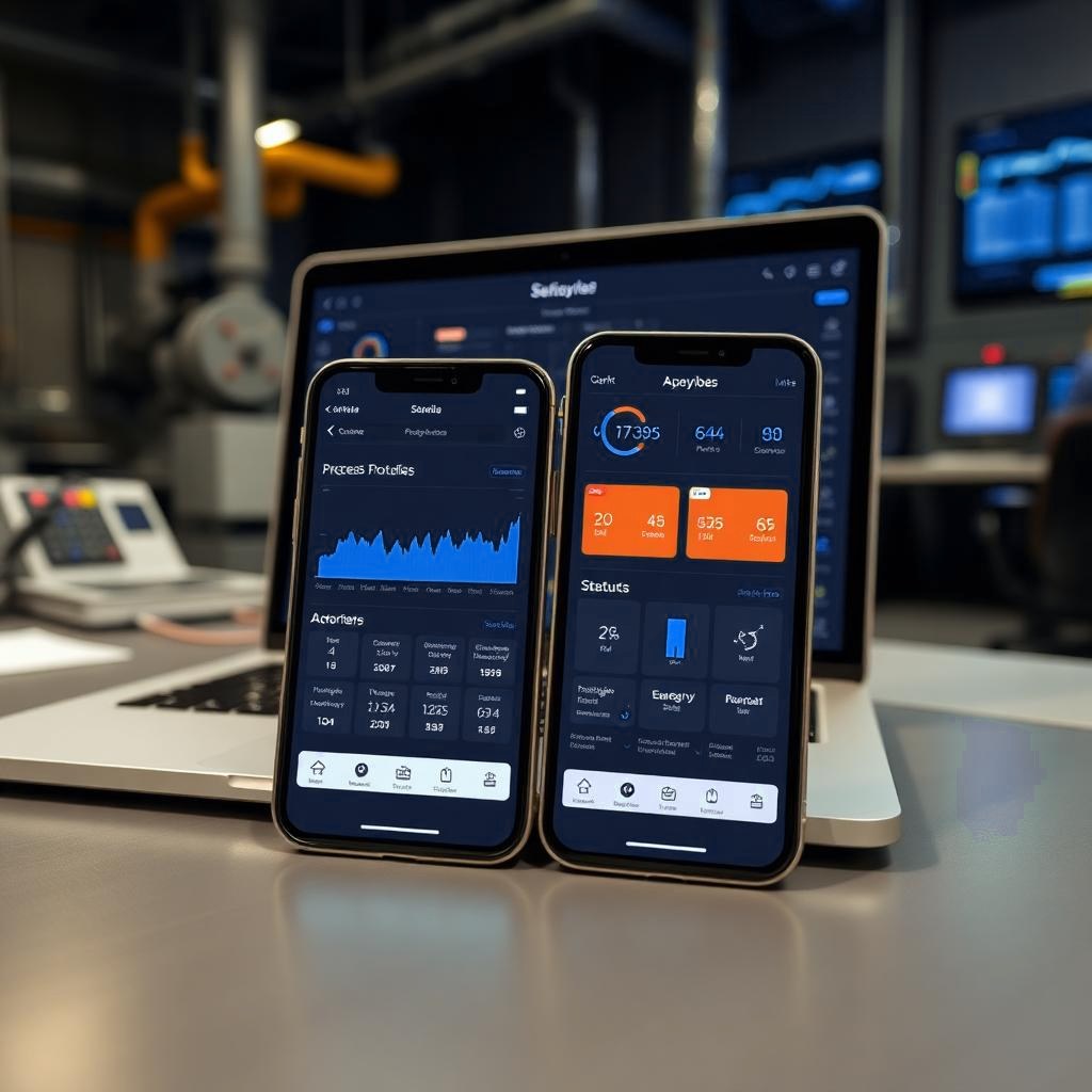 KI ProX Platform: Prozessvisualisierung mit Anlagenmodell und Echtzeitkennzahlen